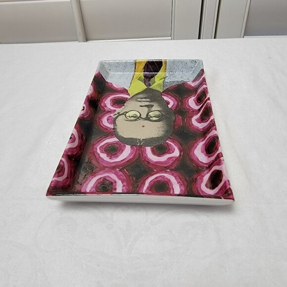 Fabienne Jouvin RARE Emperor Pu Yi Trinket Tray - Picture 8 of 11